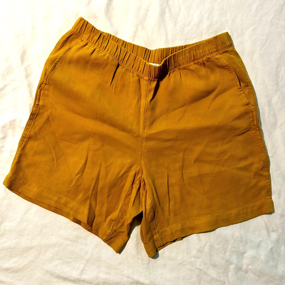 j jill linen shorts